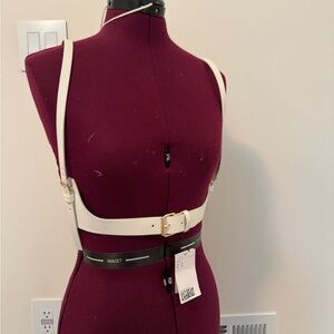 H&M Cream Harness Belt